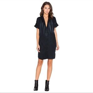 Current/Elliott Oversized chambray Shirt Dress XS (size 0)